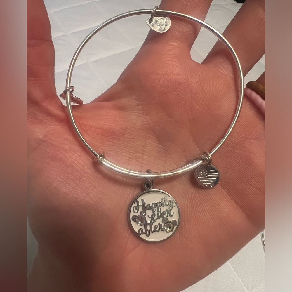 Gently used Alex and Ani/Disney “Happily Ever After” bracelet